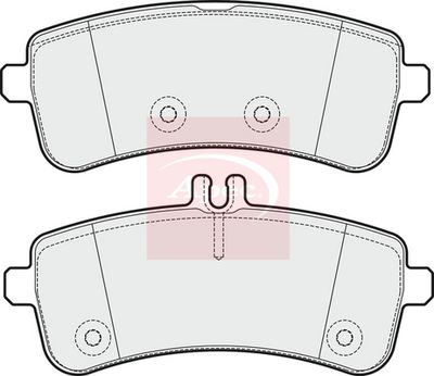 APEC Brake Pad Set, disc brake PAD2023