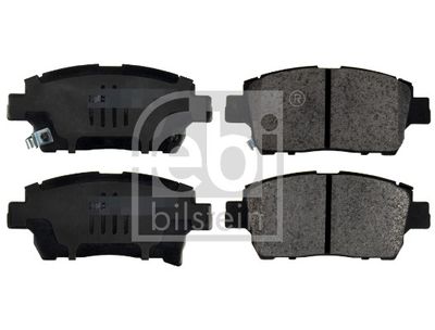 Комплект тормозных колодок, дисковый тормоз FEBI BILSTEIN 116350 для TOYOTA IQ