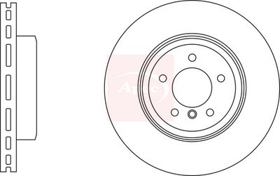 APEC Brake Disc DSK3301