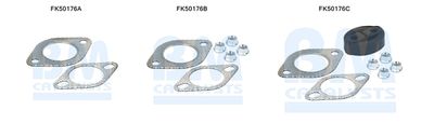Монтажен комплект, изпускателна тръба BM Catalysts FK50176