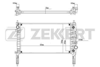 ZEKKERT MK-1387 Крышка радиатора  для CHEVROLET  (Шевроле Траx)