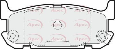 Brake Pad Set APEC PAD1513