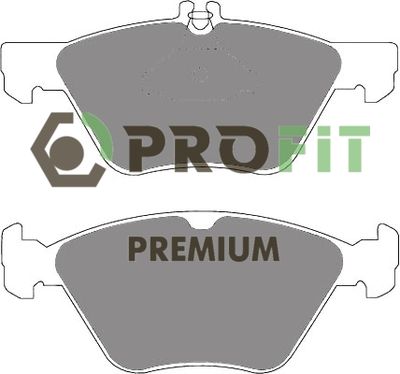 Комплект тормозных колодок, дисковый тормоз PROFIT 5005-1050 для CHRYSLER CROSSFIRE