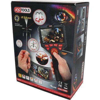 Videoendoskop-sada KS TOOLS 550.7580