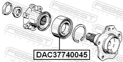 BUTUC ROATA FEBEST DAC37740045 1