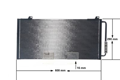 CONDENSATOR CLIMATIZARE MAHLE AC160000S 11