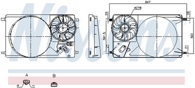 VENTILATOR RADIATOR NISSENS 850144 5