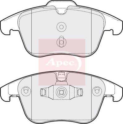 APEC Brake Pad Set, disc brake PAD2085