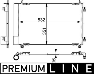 KONDENSATOR KLIMAANLAGE