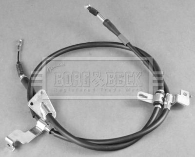 Тросик, cтояночный тормоз BORG & BECK BKB3846 для HYUNDAI SANTA FE