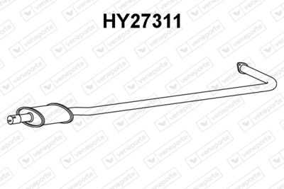 MITTELSCHALLDäMPFER VENEPORTE HY27311
