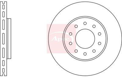 APEC Brake Disc DSK2804