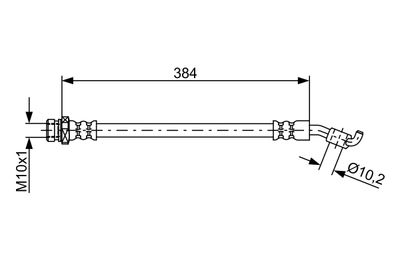 Brake Hose 1 987 481 884