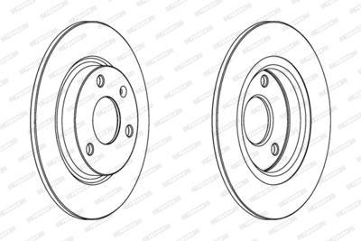 Brake Disc DDF132