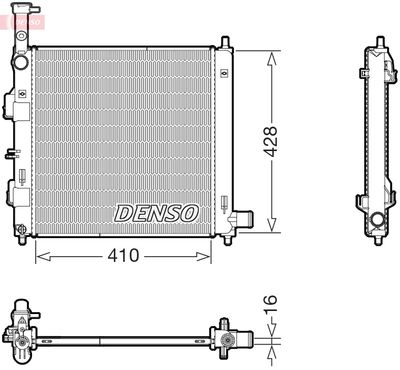 DENSO DRM43014 Крышка радиатора  для KIA PICANTO (Киа Пиканто)