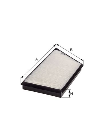 Filtr, vzduch v interiéru HENGST FILTER E971LI