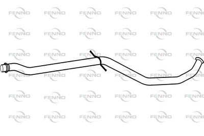 Rura wydechowa FENNO P4893