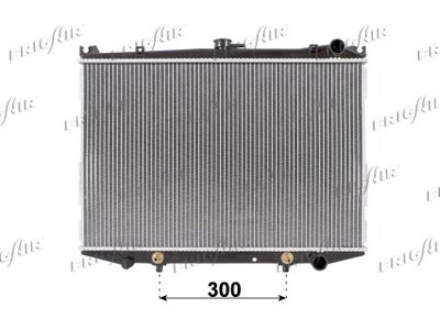 Радиатор, охлаждение двигателя FRIGAIR 0121.3054 для NISSAN PICK UP
