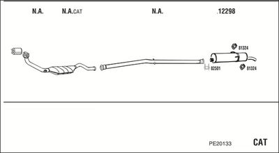 SISTEM DE ESAPAMENT WALKER PE20133