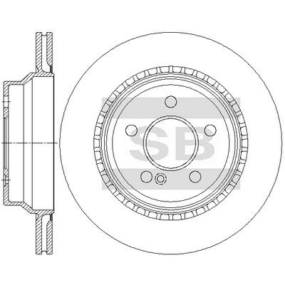 спирачен диск Hi-Q SD5615