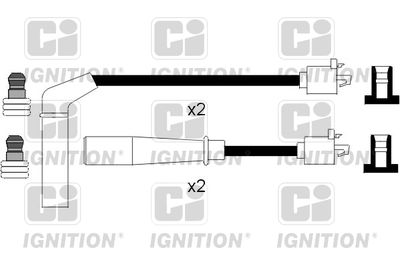 Комплект проводов зажигания QUINTON HAZELL XC781 для TOYOTA CAMRY