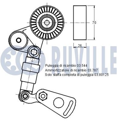 INTINZATOR CUREA CUREA DISTRIBUTIE RUVILLE 540612 1