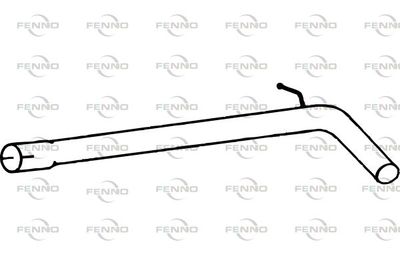 Rura wydechowa FENNO P5561