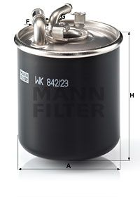 Топливный фильтр MANN-FILTER WK 842/23 x для JEEP GRAND CHEROKEE