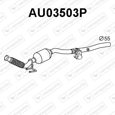 VENEPORTE AU03503P Катализатор для VW PASSAT B8 Variant (3G5, CB5) 1.6 TDI VENEPORTE AU03503P Катализатор для VW PASSAT B8 Variant (3G5, CB5) 1.6 TDI