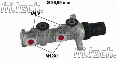 Главный тормозной цилиндр fri.tech. PF928 для CHRYSLER VOYAGER