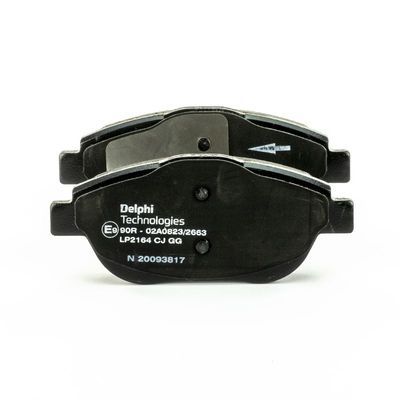 BREMSBELAGSATZ SCHEIBENBREMSE DELPHI LP2164 2