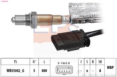 Sonda lambda EPS 1.998.582