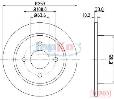 DISC FRANA JAPKO 610303C 1