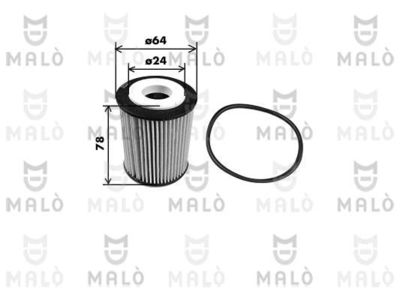 AKRON-MALÒ 1510251 Масляный фильтр  для PEUGEOT 5008 (Пежо 5008)