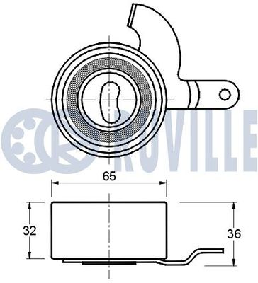 ROLA INTINZATOR CUREA DISTRIBUTIE RUVILLE 540370 1