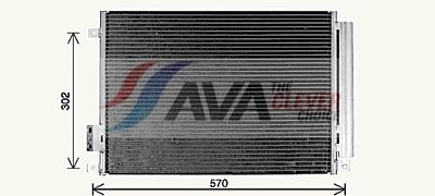 CONDENSATOR CLIMATIZARE AVA Clever Choice FT5471D 1