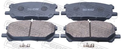 Комплект тормозных колодок, дисковый тормоз FEBEST 0101-ACU35F