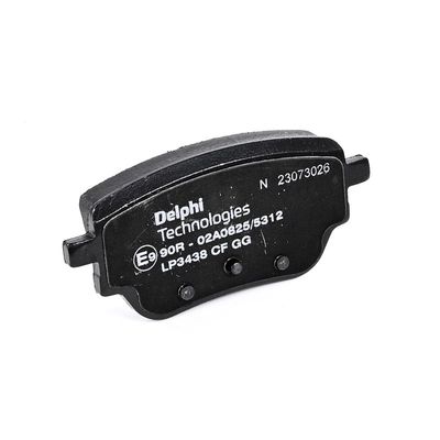 BREMSBELAGSATZ SCHEIBENBREMSE DELPHI LP3438 26