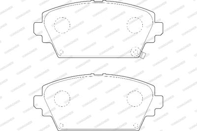 WAGNER WBP23094B Тормозные колодки и сигнализаторы  для HONDA ACCORD VI (CK, CG, CH, CF) 2.0 i (CG9)