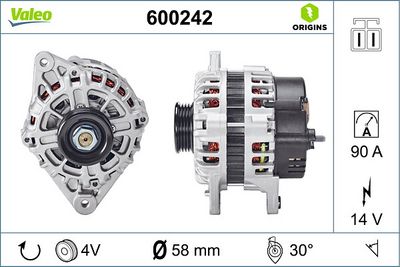 генератор VALEO 600242