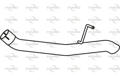 Rura wydechowa FENNO P23033