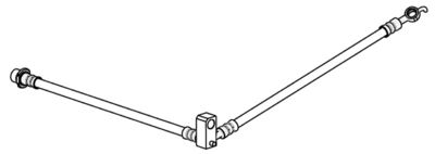 CEF 512732 Тормозной шланг для TOYOTA YARIS (_P1_) 1.4 D-4D (NLP10_)