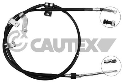 Тросик, cтояночный тормоз CAUTEX 763243 для MITSUBISHI L200