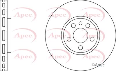 Brake Disc APEC DSK2205