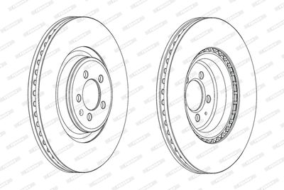 DISC FRANA FERODO DDF1997C 1