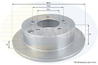 DISC FRANA COMLINE ADC1066