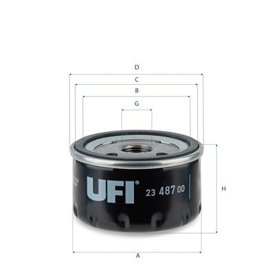 UFI Alyvos filtras