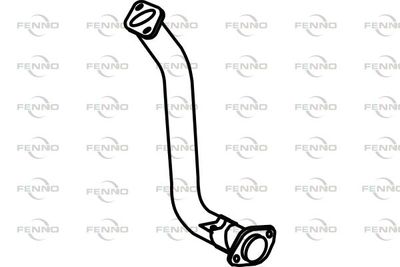 Rura wydechowa FENNO P3989