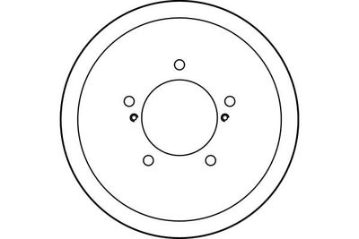 BREMSTROMMEL TRW DB4233 1