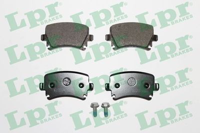 Комплект тормозных колодок, дисковый тормоз LPR 05P1219 для SEAT LEON